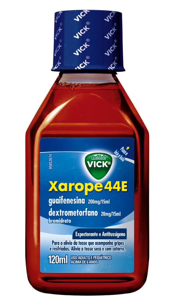 Vick Xarope 44E 120ml - farmaSesi